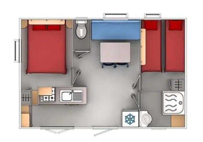 Mobilhome La Marine 르그로뒤후아 외부 사진